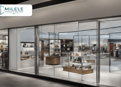 Shop Front Glass Installation Dubai