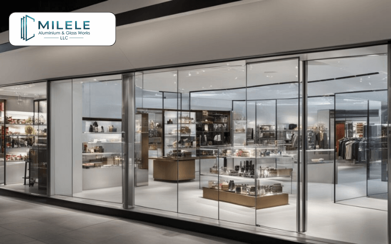 Shop Front Glass Installation Dubai