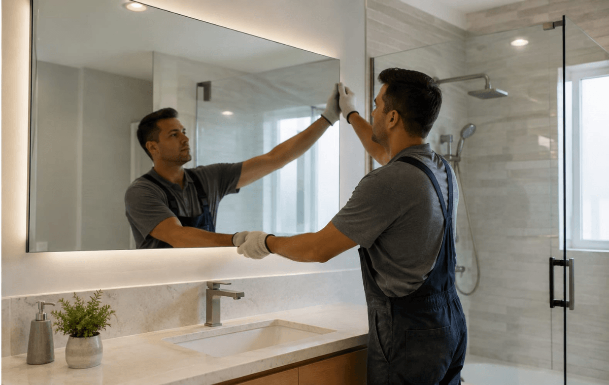Mirror Installation Dubai
