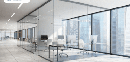 Glass Office Cabin Designs