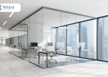 Glass Office Cabin Designs