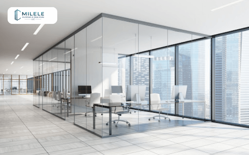 Glass Office Cabin Designs
