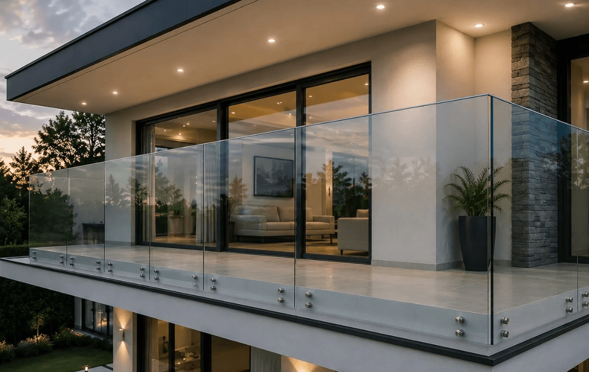 Glass Railing Installation for Villas in Dubai