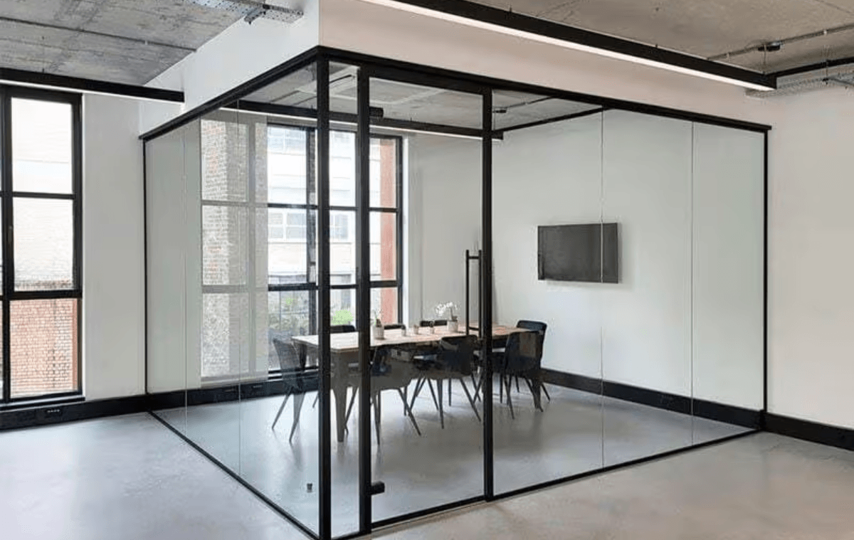 Frameless Glass Partition Ideas for Modern Offices