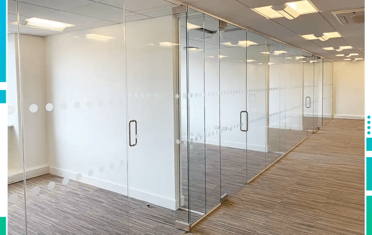 Frameless Glass Partition Ideas for Modern Offices