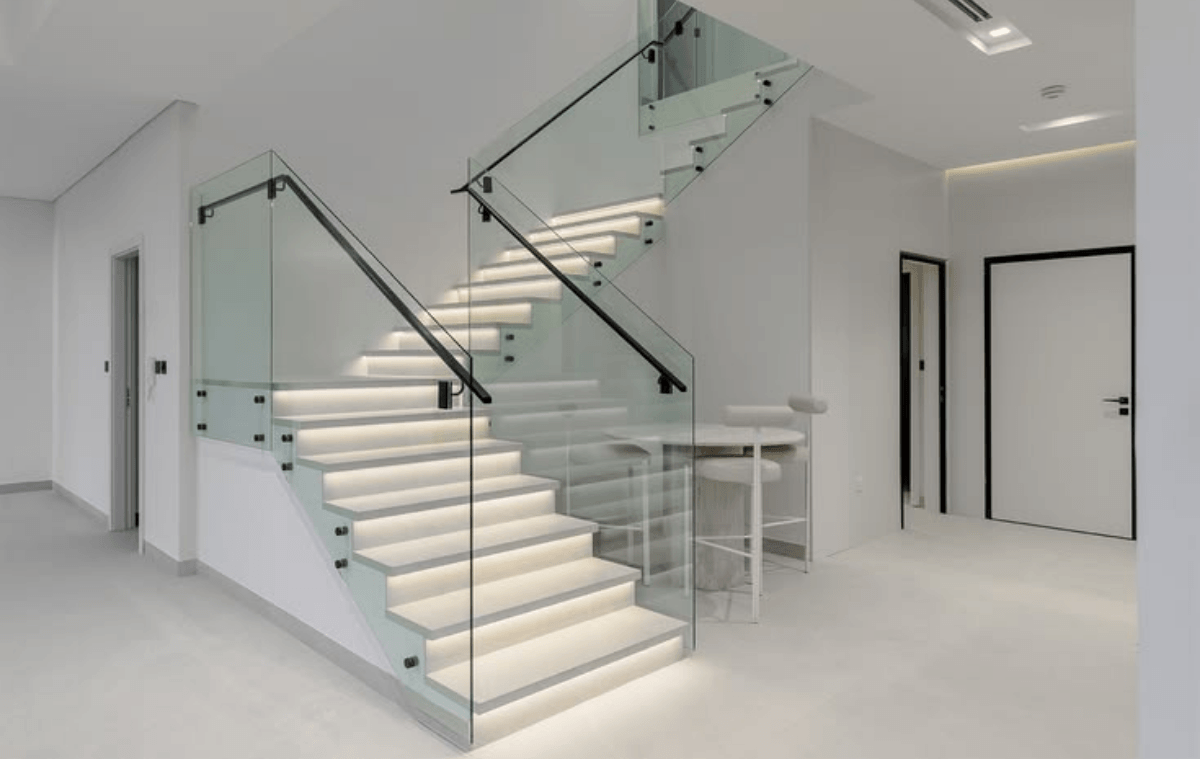 Glass Staircase Design Ideas