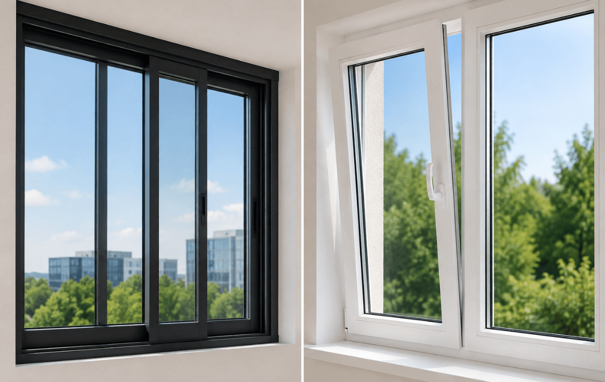 Aluminium Windows vs uPVC Windows