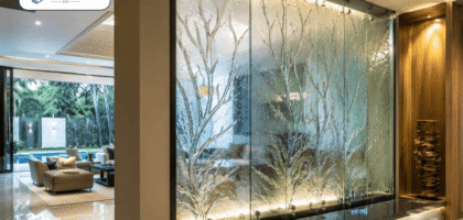 Decorative Glass for Luxury Villas